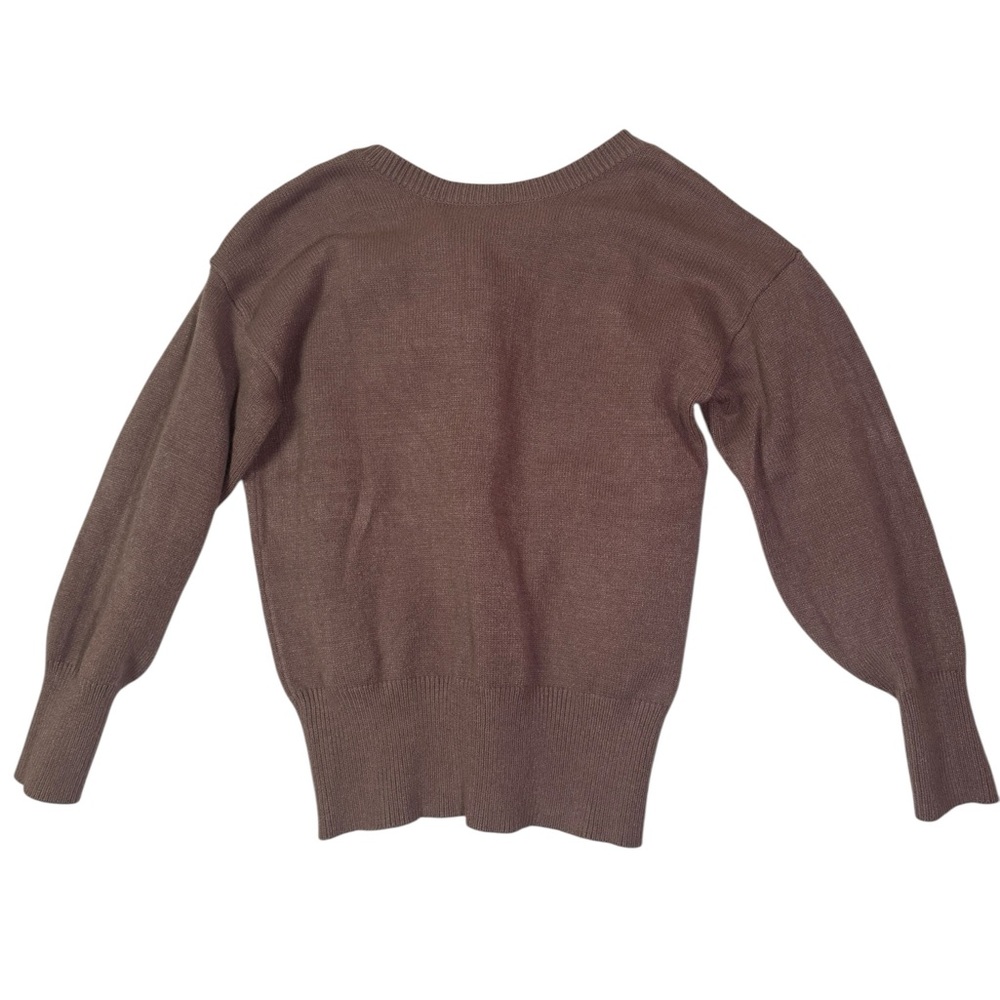 Women’s‎ Khaki Brown Knit Sweater – Size Medium
